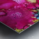 Pink Floral Explosion Metal print