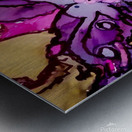Purple and Pink Metal print