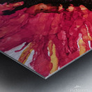 Bloodstone Poppy Metal print