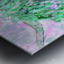 Clem in Green Metal print