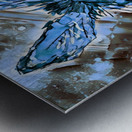 Clarence in Blue Metal print