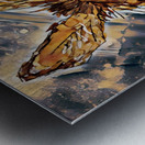 Clarence in Orange Metal print