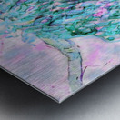 Clem in Aqua Metal print