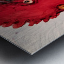Red Metal print