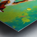 Summer Day on the Court Metal print