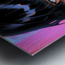 Jenn and her thoughts Metal print