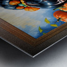 Yayoi Kusama Pumpkin Geisha Girl Adorable AI Concept Art by Xzendor7 Metal print