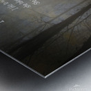 I Like to Walk with Grandma Metal print