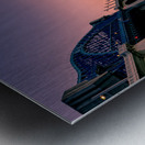 Chattanooga Tennessee River Sunset Metal print