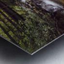 Smoky Mountains  River and Bridge Metal print