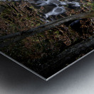 Mountain Waterfall Cascade in the Great Smoky Mountains National Park Metal print