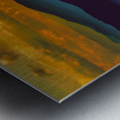 Smoky Mountains Coat of Many Colors in Autumn Sunset Metal print