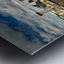 New Orleans Day Aerial City and Hi-way View Metal print