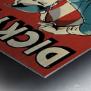 Dicky Dare: Americas Boy Hero Metal print