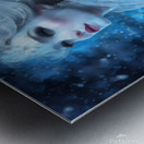 Frozen Beauty Snow Queen in Winter Wonderland - Fantasy Ice Princess Art Metal print