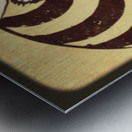 1938 georgia tech art viewfinder slide remix Metal print