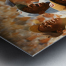 Loving the Game  Metal print