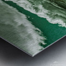 Comox Pier In Infrared Metal print