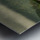 New River Gorge Waterfalls in Morning Fog Metal print