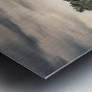 24x16Buddha and Mount Merapi proofed Metal print