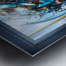 Stunning Cyborg Sci-Fi Portrait Of A Lady AI Concept Art by Xzendor7 Impression metal