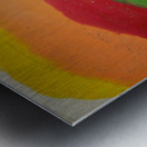 Rainbow women Metal print