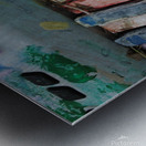 Garden Piano Metal print