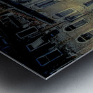 Mural San Croce Venice Canal House Metal print