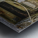 Skiff On A Mirror - Maine Coastal Wall Art Metal print