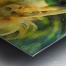 Ethereal Dream Goddess – Fantasy Woman in a Dreamy Nature Bubble Metal print