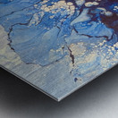 Jardin Bleu Metal print