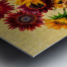 SUNFLOWERS Metal print