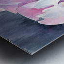 Orchids in purple and grey Metal print