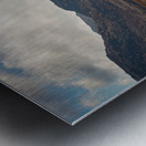 The Fallen Fence Post Metal print