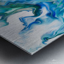 Come to the Water Metal print