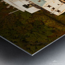 Weathered Echoes in Stillness Metal print