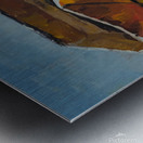Yellow Rowboat  3 Metal print