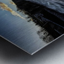 Worumbos Winter Flood - Maine River Wall Art Metal print