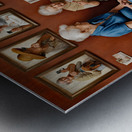 HALL OF FRAMES Metal print