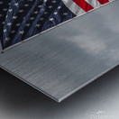 American Flag - Storms and Stripes Metal print