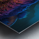 Tricolor Bison Metal print