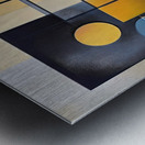 Abstract Pendulums Metal print