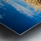Wheat And Sky Metal print