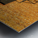 Backdoor Stairs Metal print