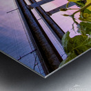 Vineyard and bridge Metal print