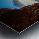 The light in the cave Metal print