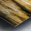 Sunset in the waves Metal print