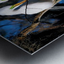 WORKING TOGETHER Metal print