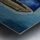 Blue Rowboat Metal print