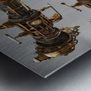 WEAPONS OF DESTRUCTION Metal print